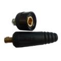 DKJ10-25 Cable Plug Welding Male Connector color:Black - intl. 