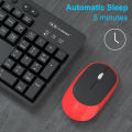 MageGee V620 Wireless Keyboard and Mouse Combo, 2.4GHz Slim Ergonomic Quiet Wireless Keyboard and Mouse with USB Receiver, Full Size with Number Pad for Windows/Computer/PC/Laptop/Desktop Black.Available at an affordable price on MaxShop.. 