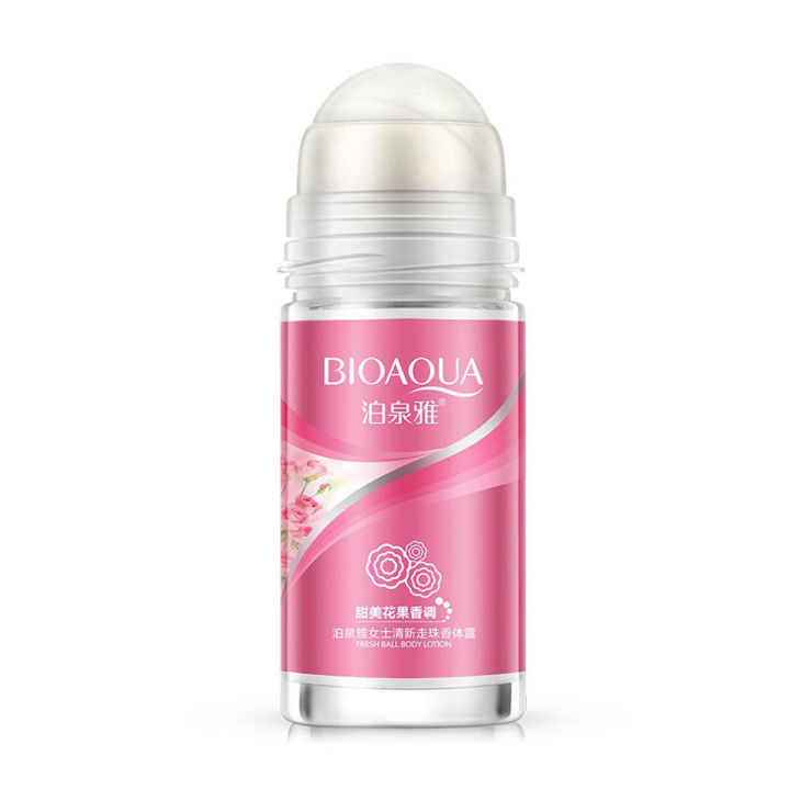BIOAQUA Underarm Deodorant Roll On Body Lotion Fragrance For Men/Women Smooth Dry Perfume BQY08282