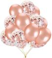 Rose Gold Confity Balloons Set. 