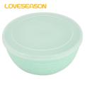 Travel-friendly Salad Bowl Multipurpose Food Grade Plastic Salad Bowl with Lid Dishwasher Safe Reusable Thickened Cereal Bowl for Soups Oatmeal Ramen Ideal Kitchen Supplies for Southeast for Home. 