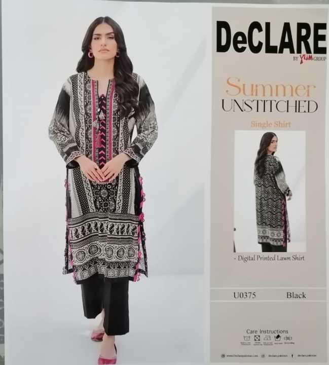 Single Shirt Unstitched Fabric