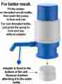 Manual Water Pump For 19 Liter Cans Large - Bottle Water Pump Dispenser. 