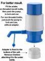 Manual Water Pump For 19 Liter Cans Large - Bottle Water Pump Dispenser. 