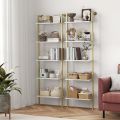 Bookshelves Rack - Clothes Shelf organizer for bedroom 5 layer. 