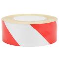 Red White Safety Reflective PVC Tape Warning Sticker Marking Adhesive Tapes 50mm x 46m. 