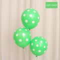 50 Pcs Polka Dot Latex Balloons for Birthday Parties / Wedding / Baby Showers Celebration & Decorations. 