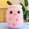 Bantal peluk comel Bubble Tea Plush Toy Pillow Patung Boba Milk Tea Cup Pillow Hug Soft Stuffed Kids Toys Birthday Gif | Home Promall. 