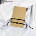 Alloy Infinity Bracelet Handmade Infinity Couple Bracelet Set Perfect Birthday Anniversary Gift less Than. 