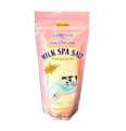 Yoko Spa Milk yougurt Salt Body Scrub Skin Vitamin E, AHA Body Skin Care 300g X2p.(21 Oz) ). 