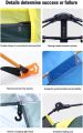 Tents 4 People 5-piece set,Water-Resistant, Ventilated And Durable Pop Up Tent,Camping Tent/Beach Tent. 