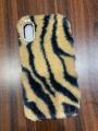 Apple Iphone X Fuzzy Plush Case for Girls Women Warm Winter Fluffy Furry Plush Soft TPU Shockproof Phone Case. 