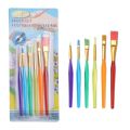 6PCS colorful nylon FACE painting watercolor oil paint brush set artists children students painting supplies brushes make up. 