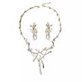 Bridal Jewellery Sets for Women Multicolor Necklace and Earrings Costume Jewelry Set Wedding Jewellery Gift. 