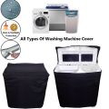 Machine Cover100% Waterproof TWIN TUB Washing Machine Cover -DOUBLE TUB Top Loader Automatic / Semi Auto All Brands Supported Durable Oxford Polyester - Washer and Dryer Covers for Sheds, Garages, Balcony 7KG-8KG-9KG-11KG-12KG-15KG washing machine cover d. 