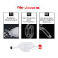 Brew Airlock Kit Plastic Wine Airlock 6 Airlocks and 12 Sealing Rings for Fermenting, Brewing, Beer, Wine, Sauerkraut. 
