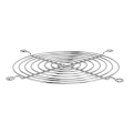 8X PC DC Fan Grill Protector Metal Finger Guard 120mm 12cm Silver Tone. 
