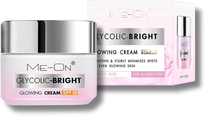 ME-ON Glycolic Bright Glowing Cream with SPF 30 Brightening