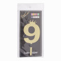 Acrylic Number Cake Topper With Crown 0 1 2 3 4 5 6 7  8 9 Numbers Caketopper, Gold No. Cupcake Toppers For Birthday Cake, Anniversary Years Cake Topper, Digit Cake Topers, Age Cake Toppers, Party Supplies, Cake Decoration, 1st 2nd 3rd Birthday Topper. 