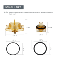 BRADOO Bonnet and Poppet Repair Kit 905-211 905211 for 765-1 PVB 1/2Inch and for FVB 3/4Inch Backflow Preventer. 