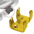 Double Rope Clamps Iron Plated with 27mm Heavy Duty Metal Clips. 