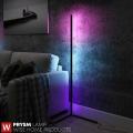 Gradient Floor Standing Corner LED Lamp with color changing effects. 
