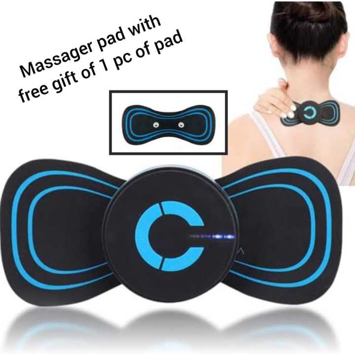 EMS Mini butterfly Body Massager with FREE GIFT of massager pad