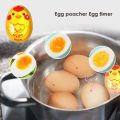 Egg Thermometer Food Grade Silicone Boiled-egg Reminder Soft Hard Boiled Egg Timer Egg Boiler Timer Home Use. 