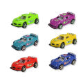 6 Pcs - Pull Back Car Vehicle Toy Set For Kids Boys and Girls Pullback Cars Toys. 