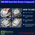 HY510 50g injection type Grey Silicone Compound Thermal Paste Conductive Grease Heatsink for CPU GPU Chipset Termopasta Cooling with scraper by Electrica. 