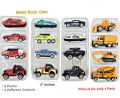 Metal Cars Pack Alloy Box Pack of 4 Pcs Die Cast Metal Car Set Toys For Kids Children and Boys. 