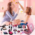 Cute Pet Doll Make Up Set for Kids Girl Cosmetics Beauty Bag Pretend Play Dress Up Princess Play Makeup Toy. 
