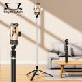 Lighted Selfie Stick with Tripod 360-degree Rotation Wireless Selfie Stick with Lighted Tripod Bluetooth Compatibility Perfect. 