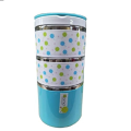 3 Layer Lunch Box Stainless Steel Tiffin Hot Box For office school. 