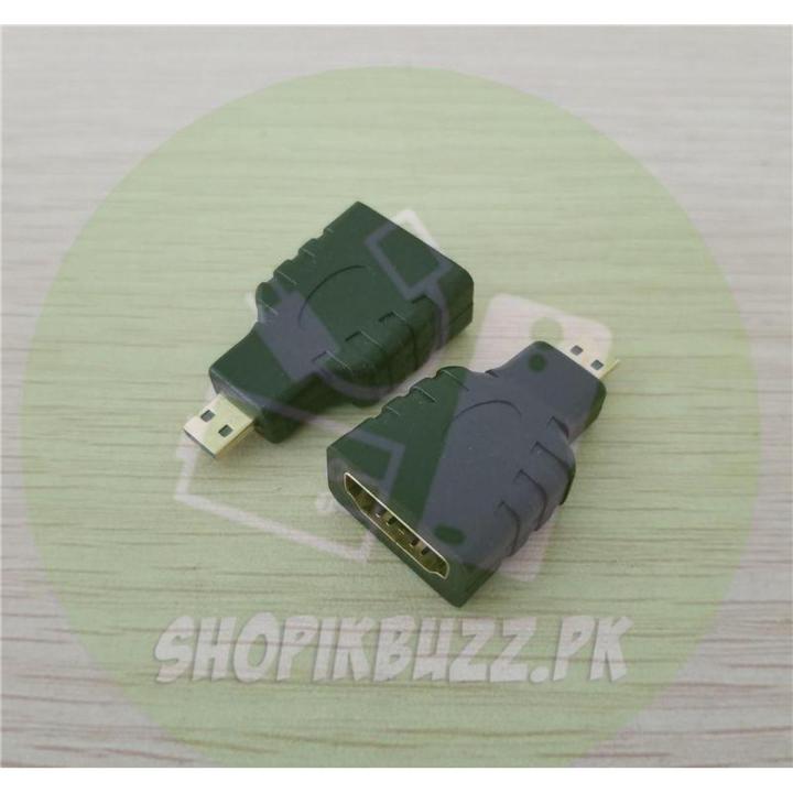 HDMI Type A Female to Micro HDMI Type D Male Adapter Converter Connector for DV Camera Tablet to HD TV Projector Micro HDMI Male to HDMI Female Adapter Connector For Android TV Tablet Phones Joinder| Shopikbuzz
