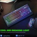 ONIKUMA Gaming Keyboard And Mouse(C902+G21) Gaming Mouse - Gaming keyboard Rgb - Rgb Gaming Mouse And Membrane keyboard - Gaming mouse rgb - Wired keyboard - Rgb backlit keyboard - Optical Mouse Wired Mouse - Rgb Keyboard - Keyboard for Gaming - RGB combo. 