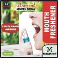 MALAMAH MOUTH FRESHENER MOUTH SPRAY, FRESH BREATH FRESHENER ORAL SPRAY FOR FRESH BREATH NON ALCOHOLIC HILAL, 4 TASTY FLAVORS, SPEARMINT, FRESHMINT, PEPPERMINT  ETC (1 PIECE) ANYONE. 