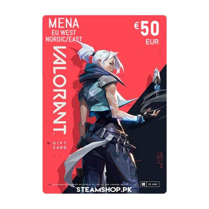 EUR 50 Valorant Gift Card EU