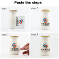 3D custom transfer sticker self-adhesive waterproof label UV color vinyl decal personalized brand logo name metal holographic. 