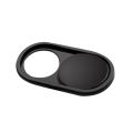 12PC Round Camera Protective Cover Phone Flat Lens Cover Stickers Computer Camera Sliding Protection Sticker For Mobile Phone-6pcs black. 