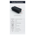 2 PCS Gigabit 100/1000M A/B SC Ethernet Fiber Switch Media Converter Rj45 Optic Transceiver Black Plastic+Metal. 