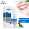 HEGRUS Teeth Whitening Toothpaste Tooth-Cleaning Mousse Shining Tooth Whitening Dental Tool Cleaning White Teeth Oral Hygiene Toothpaste Bleaching Remove Stains Mousse 60ml. 