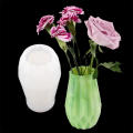 DIY Crystal Drip Concrete Home Decoration Rhombus Resin Vase Ornament Mold Flower Pot Mould Epoxy. 