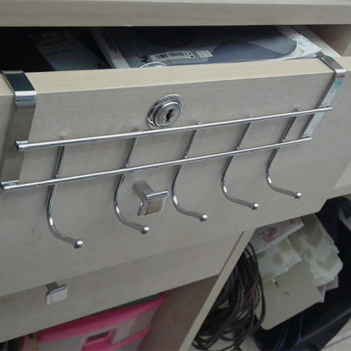 Over%20the%20cabinet%20door%20hanger/hook%20for%20Cabinet,5%20hooks%20hanger%20for%20closet,%20Wardrobes%20and%20cabinet%20door,%20Steel%20Colour%20-%20Image%208