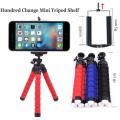Mini Cell Phone Flexible Tripod Stand with Mobile Holder for All Smartphone. 