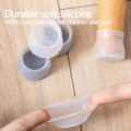 4/8/12 pcs Chair Leg Floor silicone Protectors used for Round Furniture Leg Cover, Chair Legs, Non-slip Bottom Pads - Prevents Scratches and Noise, White. 