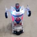 Auto Robot Car For Kids - White - 20 cm. 