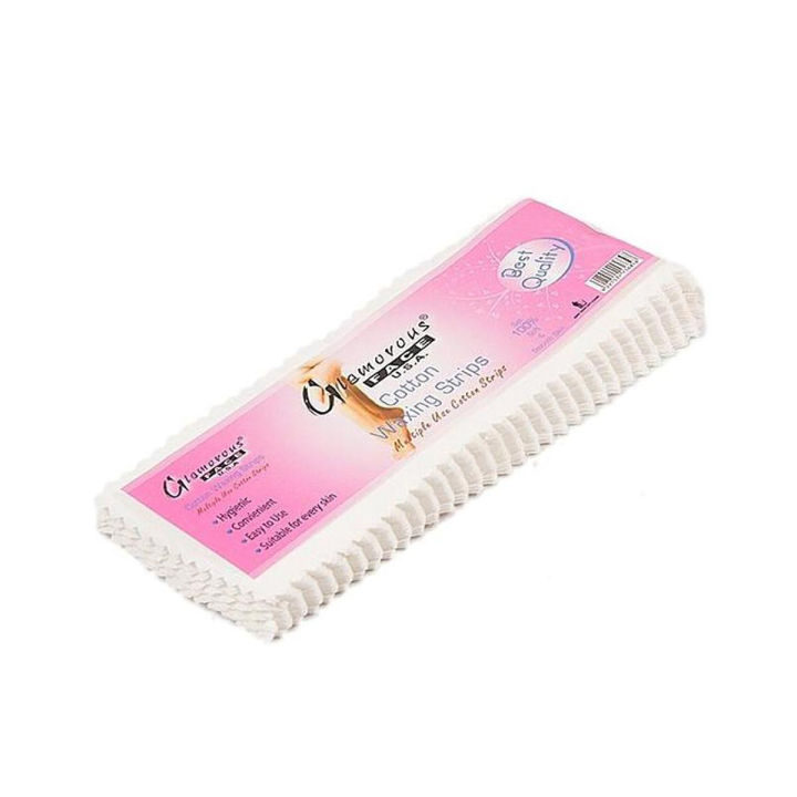 Natural Muslin Cloth Waxing Strips, 9 Inch, 100 Count