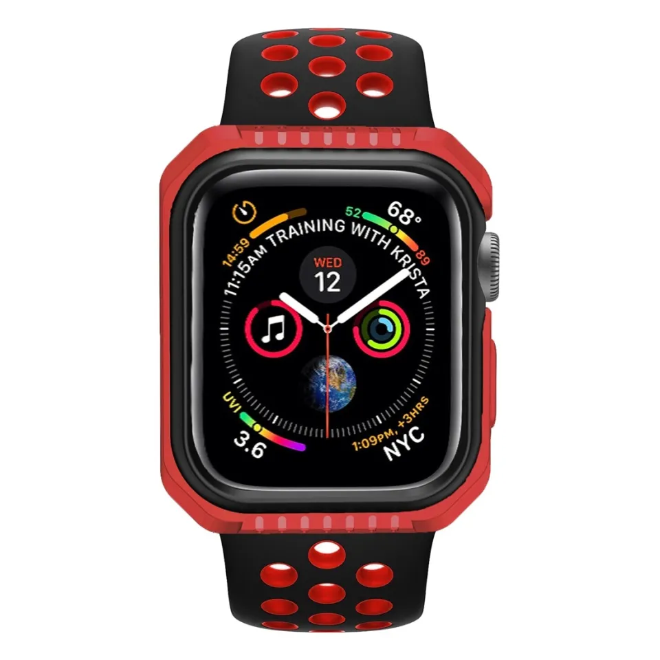 Smart Watch Shockproof Two Color Protective Case for Apple Watch Series 3 38mm Daraz.pk