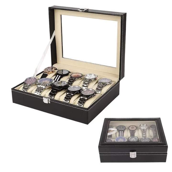 10%20Grids%20Watch%20Box%20PU%20Leather%20Watch%20Display%20Storage%20Box%20for%20Smart%20Watches%20Quartz%20Watches%20Display%20Case%20-%20Image%203
